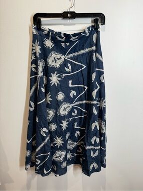 Soler London A-Line Skirt blue size small
